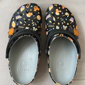 Light up Mickey Mouse Halloween Candy Walt Disney World Crocs Mens 6 Womens 8